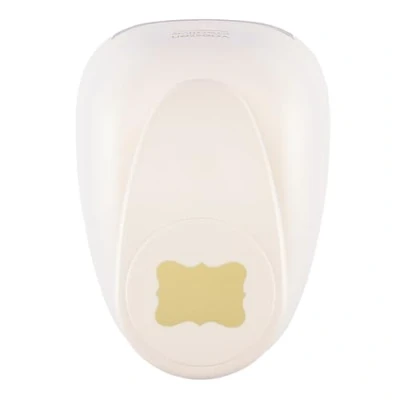 Image of Vaessen Creative Craft Paper Punch Decorative Label 4,8 x 6,6 cm Circle Cutter for Crafting and Card Making