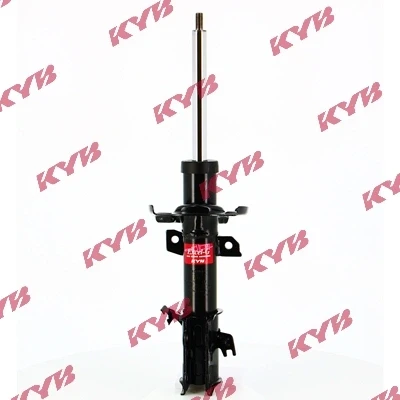 Image of 1772029, 1800309, 1804549, 1904583, 2002575 Shock absorber KYB 3348056 Front Axle Right Gas Pressure Twin Tube Suspension Strut Top pin FORD: FIESTA 6