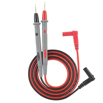 Image of 109cm Multimeter Test Leads Kit, 1000V 20A Electronic Probes, Accessory Hook, Back Probe Kit for Tester,