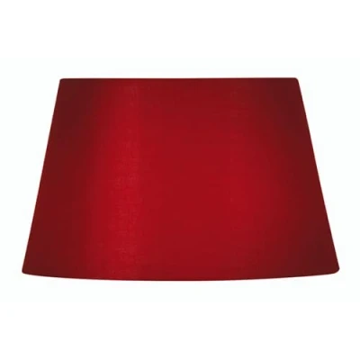 Image of Red Cotton Drum Shade