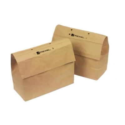 Image of Rexel Recyclable Shredder Waste Sacks, 20L Capacity, Pack of 20, For Plus 80X Shredder, 1765028EU