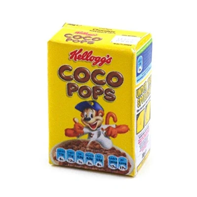 Image of MyTinyWorld 2 x Dolls House Miniature Box of Cereal