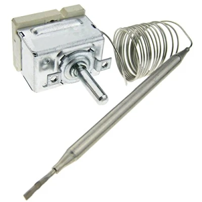 Image of SPARES2GO Control Thermostat 190C for Lincat EGO TS23 TH69 Deep Fryer