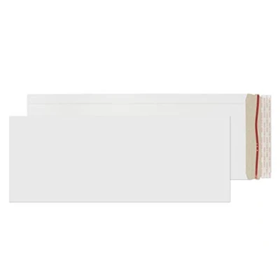 Image of Blake Purely Packaging 440 x 170 mm Peel &amp; Seal All Board Envelopes (PPA24 RS) White Pack of 100