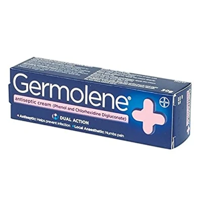 Image of GERMOLENE Antiseptic Cream with Local Anaesthetic 30g