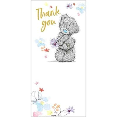 Image of Me to you Tatty Teddy Thank bear with Flower