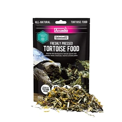 Image of Arcadia Reptile EarthPro Optimised52 Freshly Pressed Tortoise Food 250g Natural Ingredients Highly Palatable Accessories