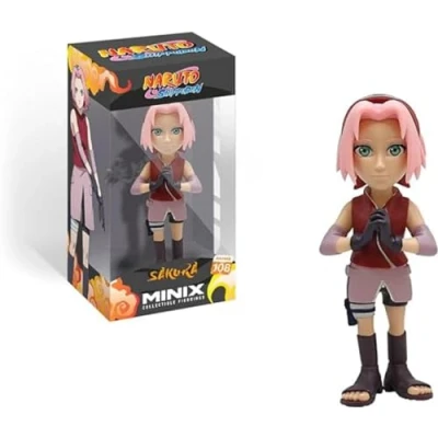 Image of MINIX Bandai Sakura Haruno Model Collectable Figure Manga And Anime Toys Range Collect Your Favourite Naruto Figures For An Merchandise Collection