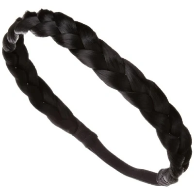 Image of Love Hair Extensions Large Braid Band Jet Black