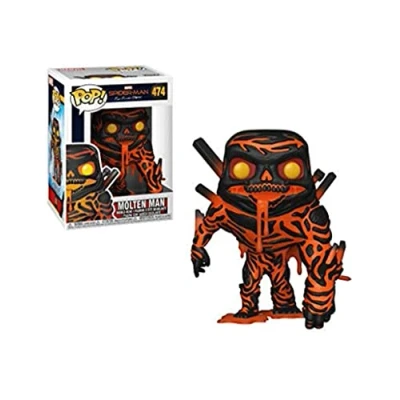 Image of Funko 39209 POP. Vinyl: Spider Far from Home: Molten Man, Multi