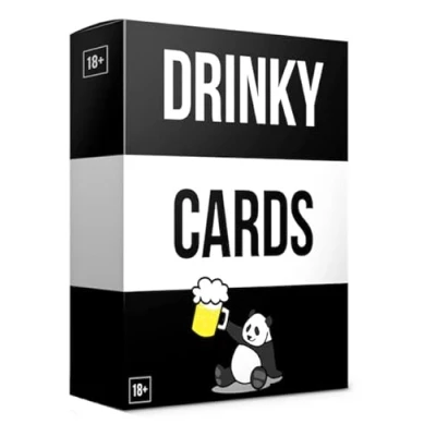 Image of Drinky Cards Drinking Games For Adults Party Card Fun Hen &amp; Stag 100 Unique Challenges