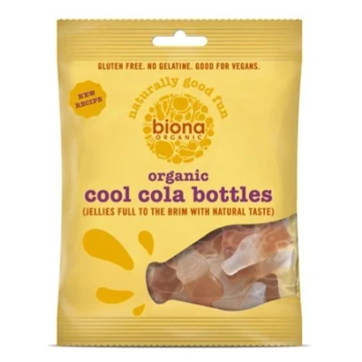 Image of BIONA Organic Cool Cola Bottles 75g (Pack of 10)