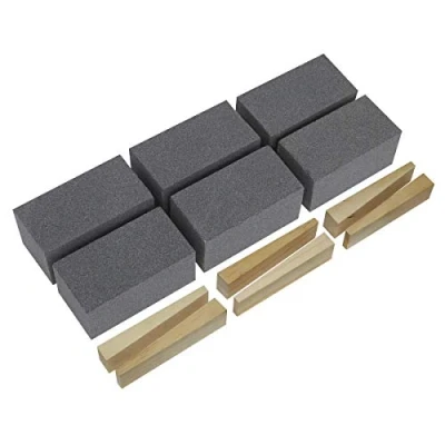 Image of Worksafe Floor Grinding Block 50 x 100mm 60Grit Pack of 6