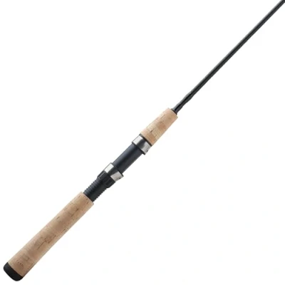 Image of Shakespeare Micro 5&#039; Spinning Rod, 2 Piece Fishing Graphite Composite Blank, Ultra Light Rod Power, Comfortable Full Cork Handle