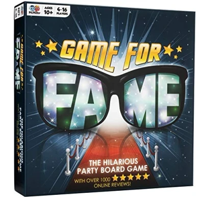 Image of Game for Fame! The Hilarious Board Party Games Easy to Play Fun Family Kids, Teens, and Adults Card Party, Birthday, Night, Christmas, Travel, Camping etc.