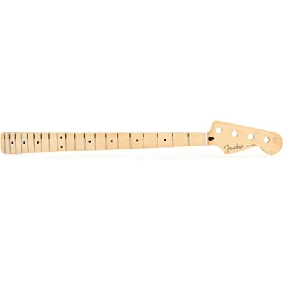 Image of Fender Neck, Player Series Jazz Bass® 22 Medium Jumbo Frets, Maple, 9.5&quot;, Modern &quot;C&quot;