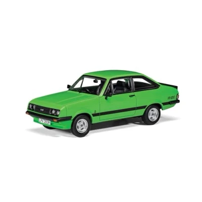 Image of Corgi VA14907 Ford Escort Mk2 RS2000, Signal Green Vanguards Die Cast Collectible Model