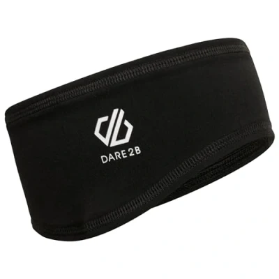 Image of Dare2B Adult&#039;s Shrug Off Headband with Ilus Core fabric, perfect for Skiing, Snowboarding &amp; Road Cycling