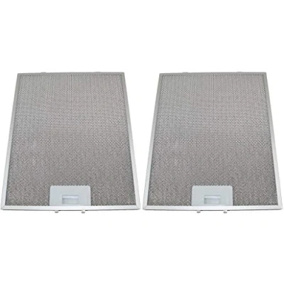Image of Ufixt 2 x Universal Cooker Hood Metal Grease Filter 274mm 334mm Fits Creda, Crosslee, Electrolux, Flavel, Hoover, Hotpoint, Howdens, Hygena, Indesit, Lamona and LG
