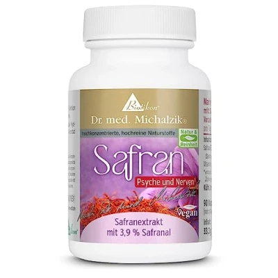 Image of Saffron Dr. Michalzik 3.9% Safranal + Vitamin C No Additives by Biotikon®
