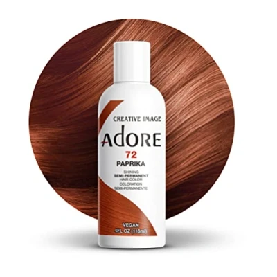Image of Adore Shining Semi Permanent Hair Colour, 72 Paprika