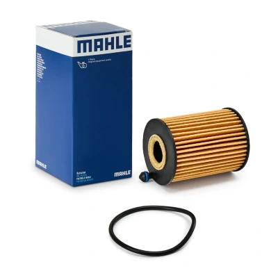 Image of 05L115466, 05L115562 Oil Filter MAHLE ORIGINAL OX 1266D Insert AUDI: A6 C8 Avant, Saloon, A4 B9 SKODA: Superb III Hatchback