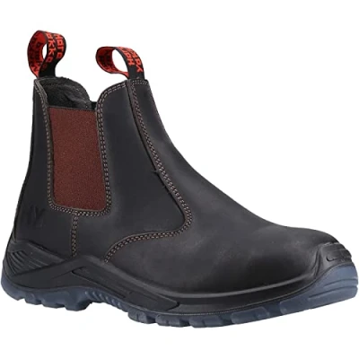 Image of Hard Yakka Banjo NS Elastic Gusset Boot Male, Brown, 12
