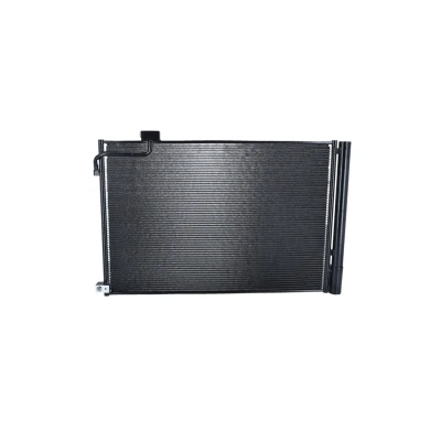Image of 1975000054, A1975000054 Condenser NRF EASY FIT 350214 with dryer, seal ring 13,8mm Aluminium 610mm MERCEDES BENZ: SL Convertible