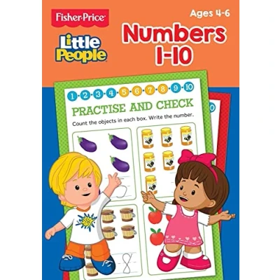 Image of Fisher Price Numbers Learning Book for Ages 4 to 6 Years