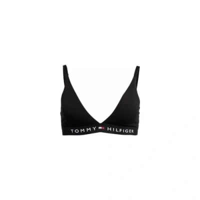 Image of Tommy Hilfiger Unlined Triangle bra, Women&#039;s, Size: Small, Black