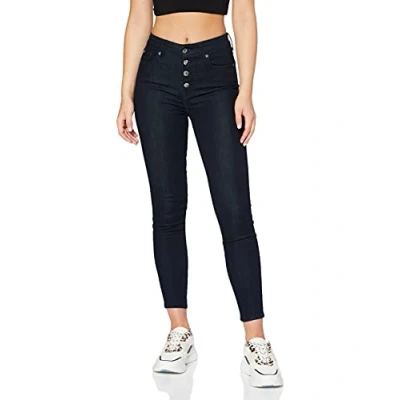 Image of 7 For All Mankind Women&#039;s Aubrey Skinny Jeans, Blue (Dark Dk), W27/L27 (Size: 27/27)