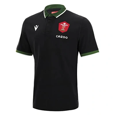 Image of 2021 2022 Wales Alternate SS Cotton Rugby Shirt Small Adults