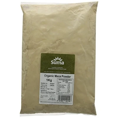 Image of Suma Organic Maca Powder 1 kg (Pack of 1)