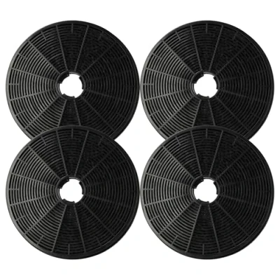Image of vhbw 4x Activated Carbon Filter Replacement for Klarstein 10035387 Extractor Hood 17.5 cm