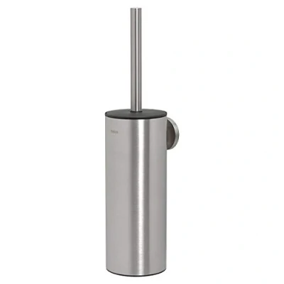 Image of Tiger Noon Toilet Brush and Holder, Stainless Steel Brushed, 8.9 x 38.2 11 cm