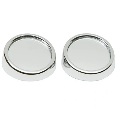 Image of Sumex 1035520 Car Convex Round Blind Spot Mirrors Chrome (Pack of 2)