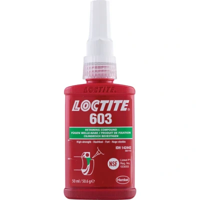 Image of Loctite 142442 603 Threadlocker High Strength Retaining Compound, 50ml