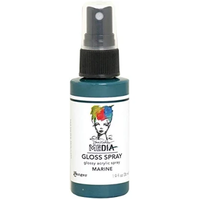 Image of Dina Wakley Media Ranger Gloss Sprays Marine, 56 ml