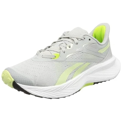 Image of Reebok Women&#039;s Floatride Energy 5 Sneaker, Steely Fog F23/Ftwr White/Citrus Glow, 4.5 UK