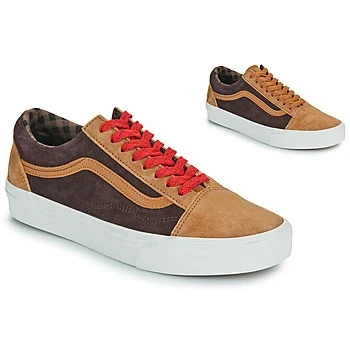 Image of Vans Old Skool women&#039;s Shoes (Trainers) in Brown
