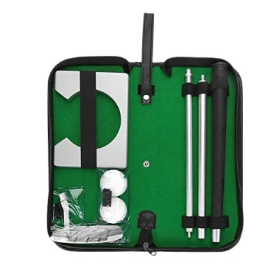 Image of Portable Golf Putter Set Kit with Aluminum Alloy for Putting Indoors&amp;Outdoors Practice Full Package