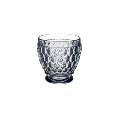 Image of Villeroy &amp; Boch Boston Coloured Shot Tumbler, Crystal, Blue