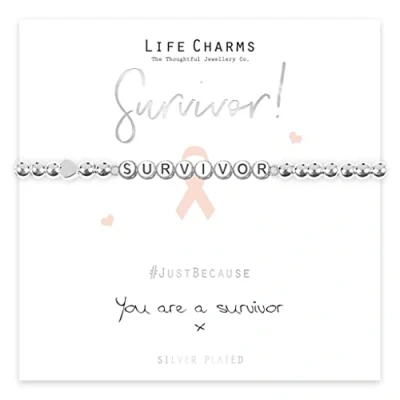Image of Life Charms You Are A Survivor bracelet