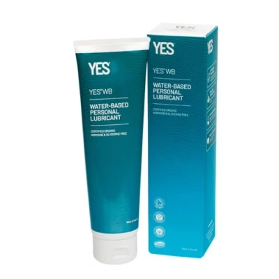 Image of YES WB organic water based natural personal lubricant, 150 ml (Pack of 1)