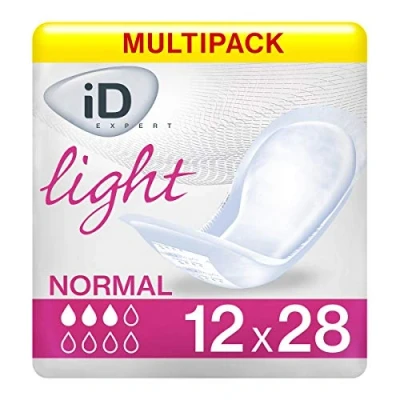 Image of Multipack 12x iD Expert Light Normal (260ml) 28 Pack Incontinence Protection