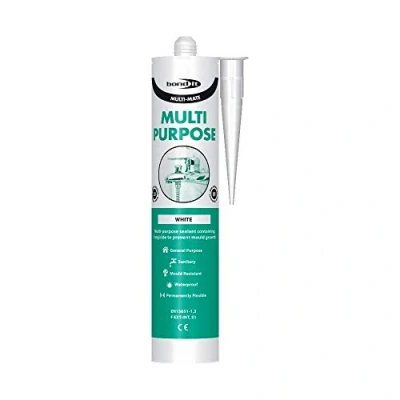 Image of BOND IT Multimate silicone sealant CLEAR high modulus general purpose kitchen barhroom