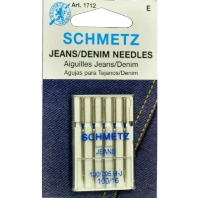 Image of Schmetz Jeans (Denim) Household Sewing Machine Needles, Size: 100/16