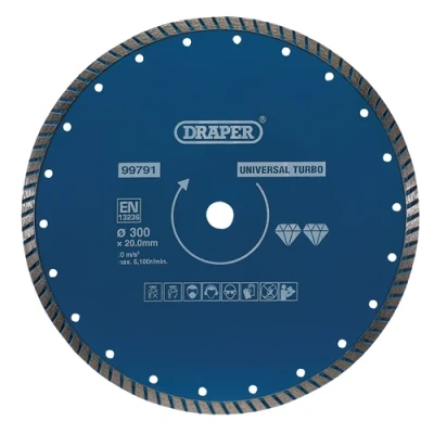 Image of Draper Turbo Diamond Blade, 300mm