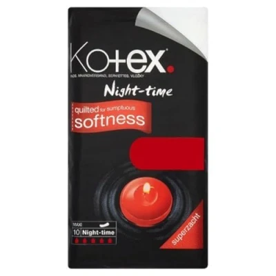 Image of Kotex Maxi Night Time, 10 Pads