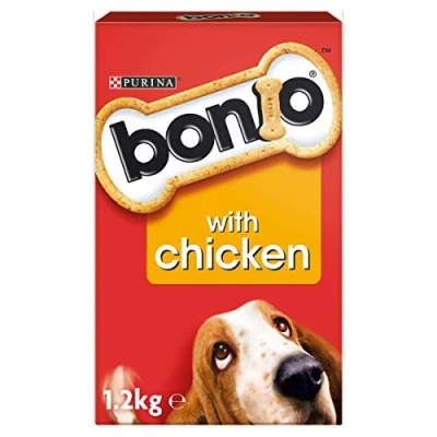 Image of Bonio Dog Food Biscuits With Chicken, 1.2kg